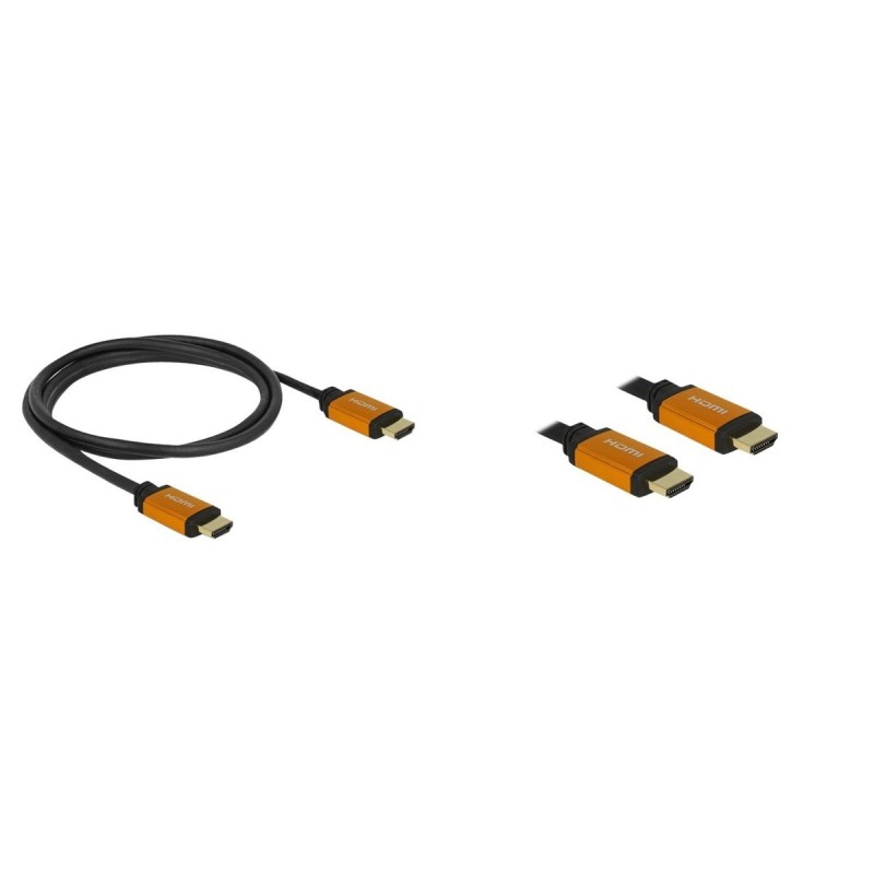 Delock HDMI-kabel 1.5m Sort Delock HDMI-kabel 1.5m Sort